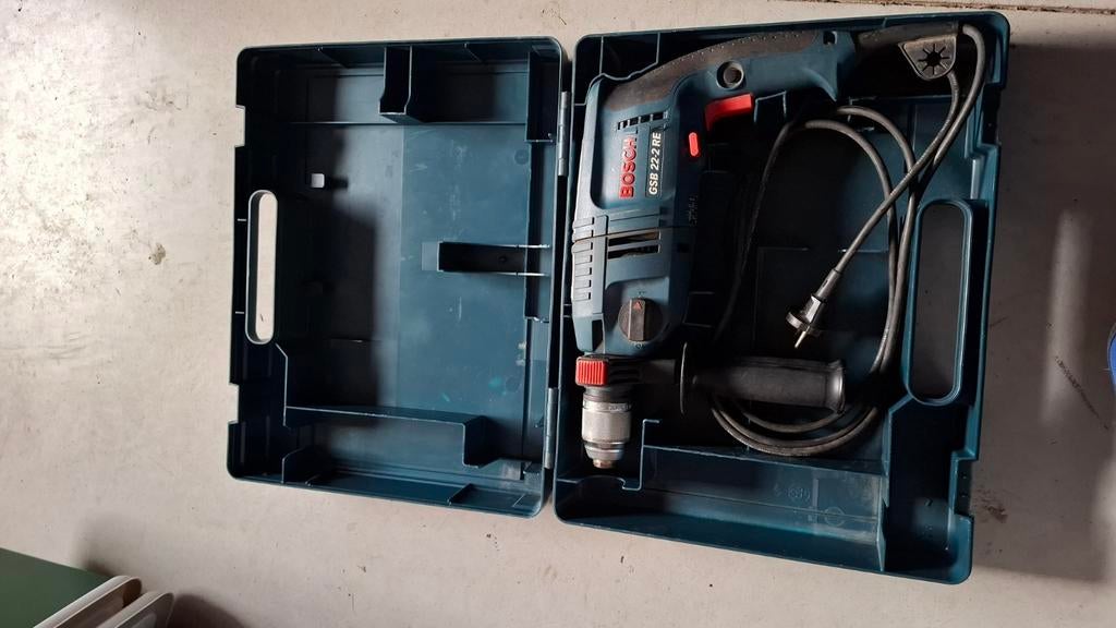 Bosch pro GSB 22-2RE, Doe-het-zelf en Bouw, Gereedschap | Boormachines, Ophalen of Verzenden, Gebruikt