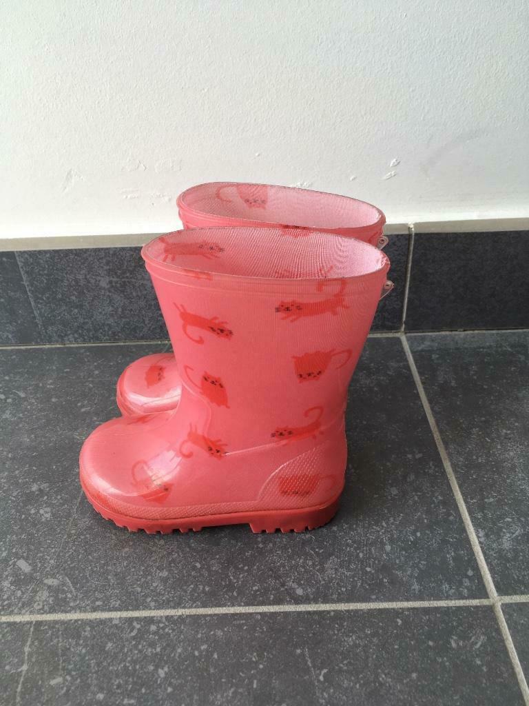 roze laarsjes,hema, maat 20, Kinderen en Baby's, Ophalen, Meisje, Laarsjes, Zo goed als nieuw