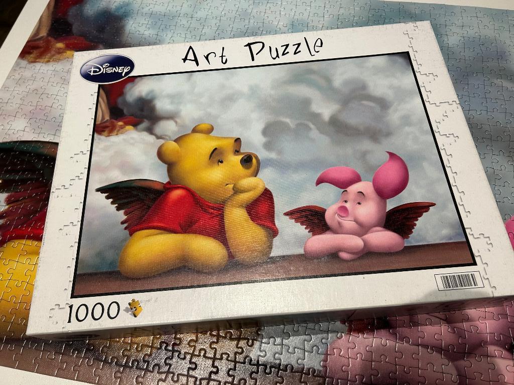 Puzzel Disney 1000 stukjes, Ophalen of Verzenden, 500 t/m 1500 stukjes, Gebruikt, Legpuzzel