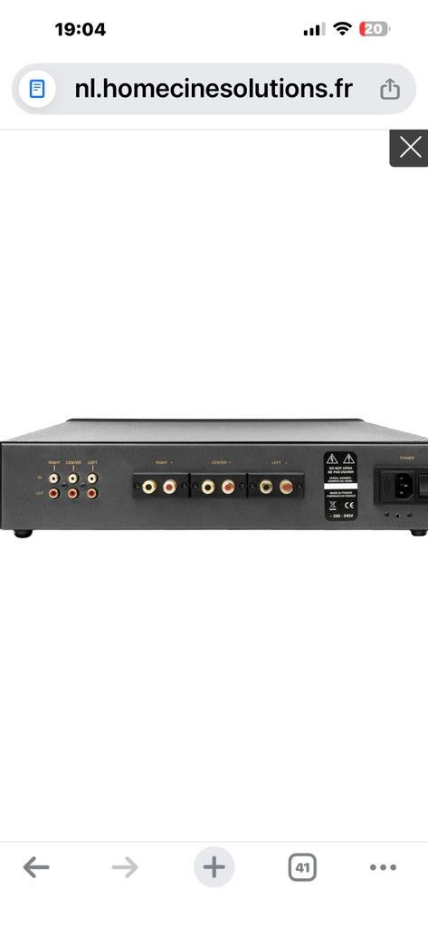 Atoll AV 100 nieuw met garantie en trigger optie, Enlèvement, Neuf, Sono