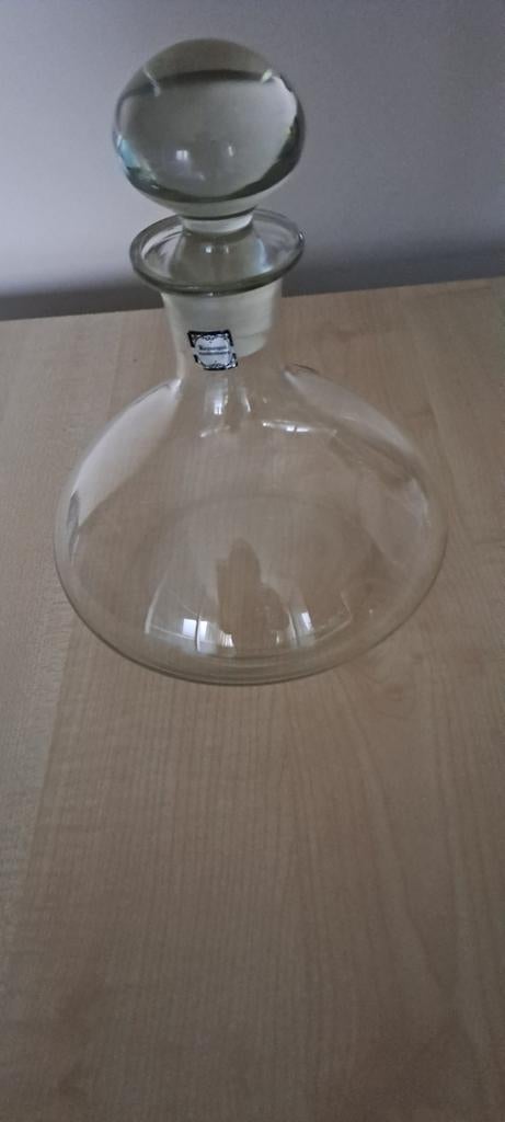 Decanteerkaraf, Ophalen