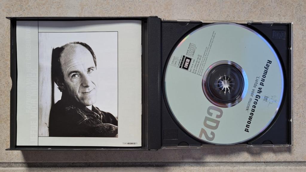 Raymond Van Het Groenwoud : double CD 'liefde voor muziek', Cd's en Dvd's, Ophalen of Verzenden