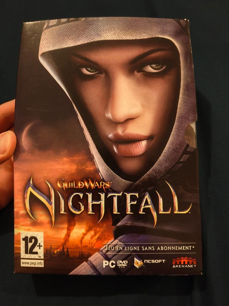 Jeu PC complet Guildwars Nightfall boite en très bon état., Games en Spelcomputers, Games | Pc, Avontuur en Actie, Gebruikt, 1 speler