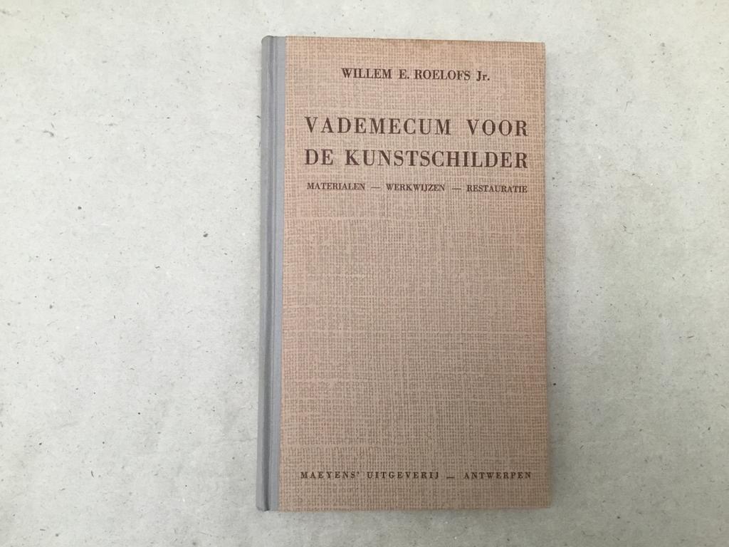 Vademecum voor de kunstschilder Willem E. Roelofs jr, Antiek en Kunst, Ophalen of Verzenden, Willem e Roelofs jr