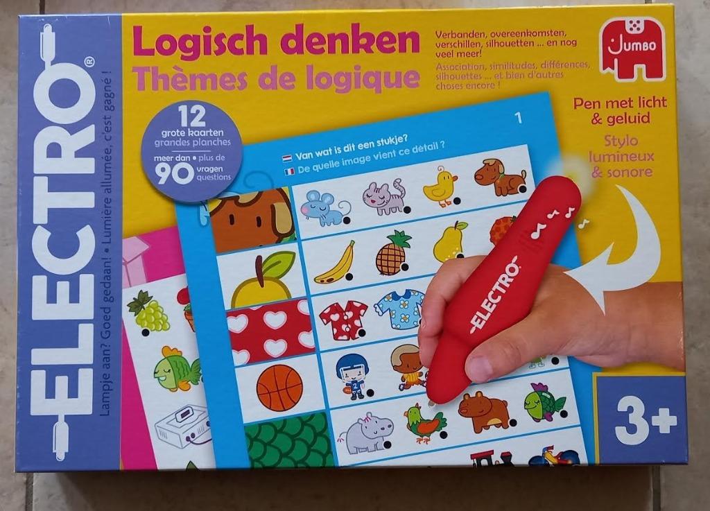 Spel Electro Logisch denken  met pen, Enfants & Bébés, Jouets | Éducatifs & Créatifs, Comme neuf, Langue et Lecture, Découverte