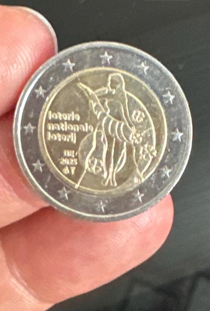 Piece rare, Enlèvement, Italie, 2 euros, Série