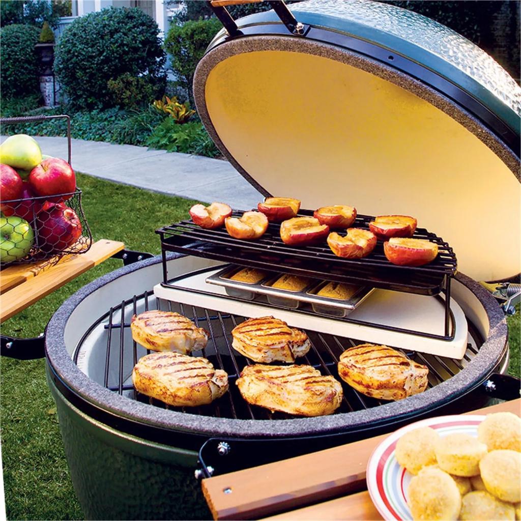 Big green egg medium halve maan, Ophalen