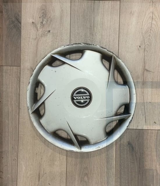Wieldop Volvo, Enkel, 15 Inch, Wielkap, Wheel Cover, Hub Cap, Ophalen of Verzenden, Gebruikt