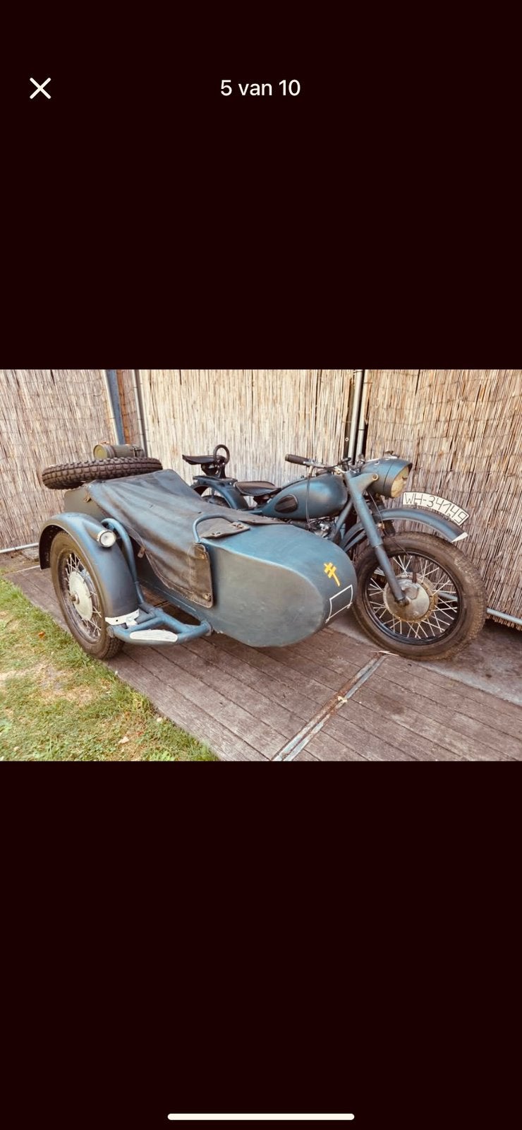Dnepr K 650 te koop, Motoren, 2 cilinders, Motorrijbewijs A, Gebruikt, Overig