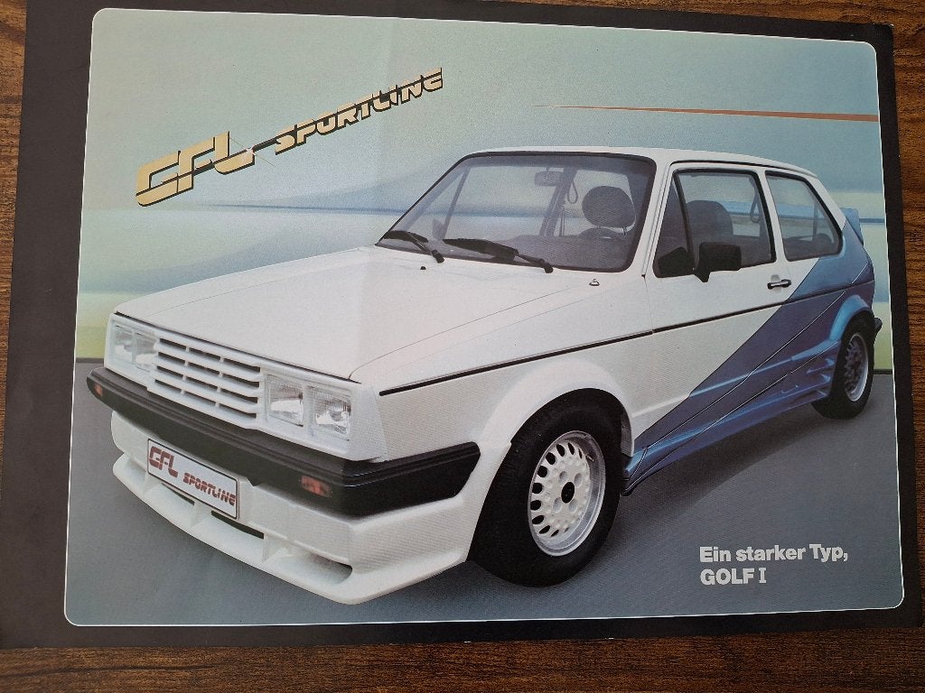 V.W. GOLF  I SPORTLINE   GLF Auto-Technik + Design, Livres, Enlèvement ou Envoi, Neuf, Volkswagen