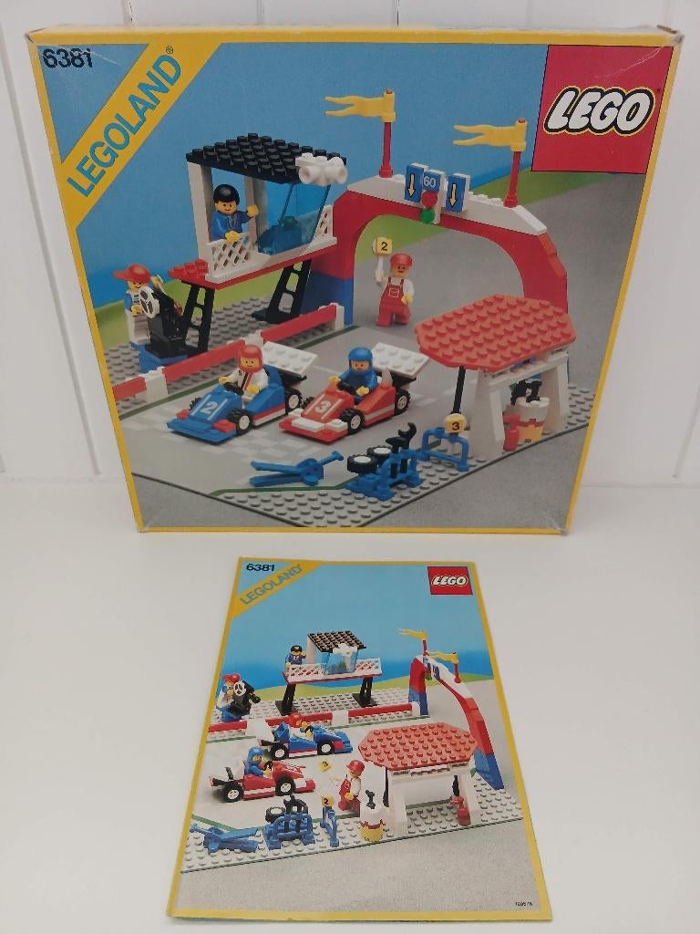 Lego 6381 (1987) – 100% complet avec boite et instructions, Pièces supplémentaires incluses, Enlèvement ou Envoi, Lego, Ensemble complet