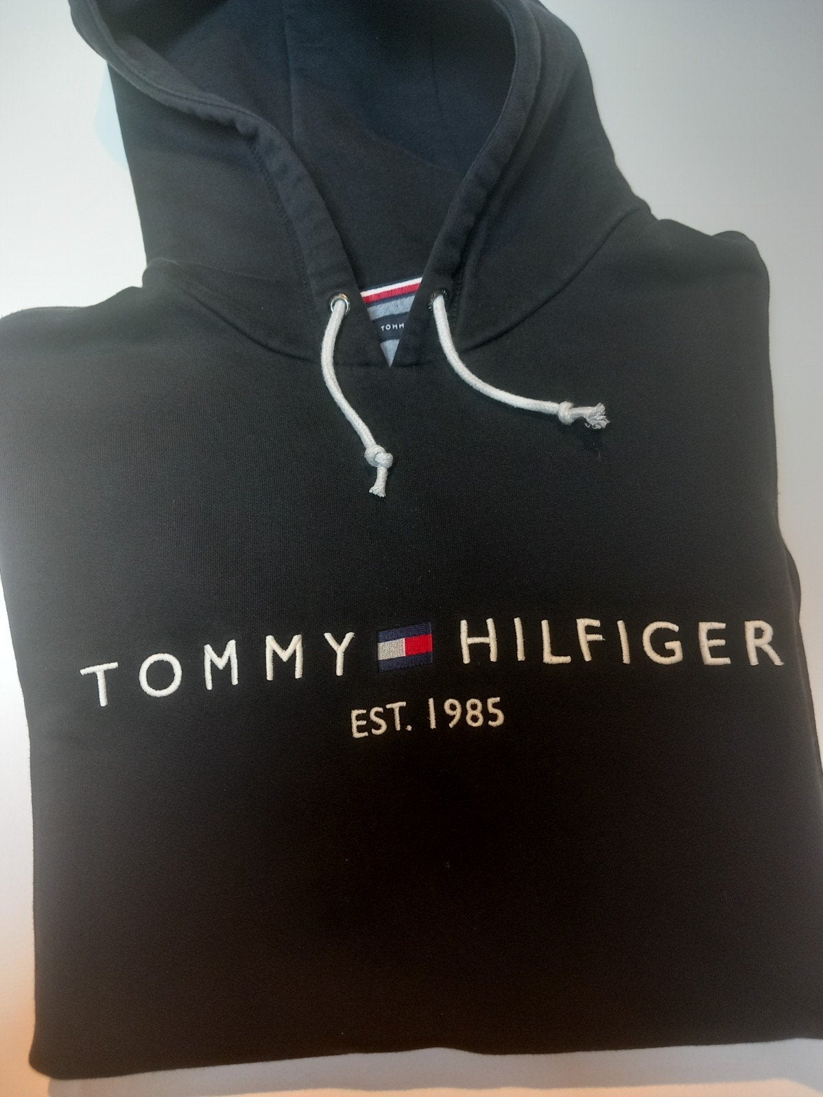 Tommy Hilfiger Hoodie XL, Zwart, Maat 56/58 (XL), Ophalen of Verzenden, Zo goed als nieuw