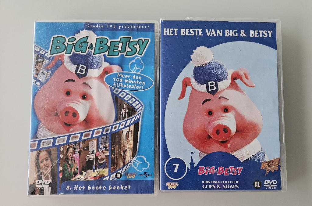 2 DVD 's Big & Betsy en 3 DVD's Samson & Gert, Enlèvement ou Envoi