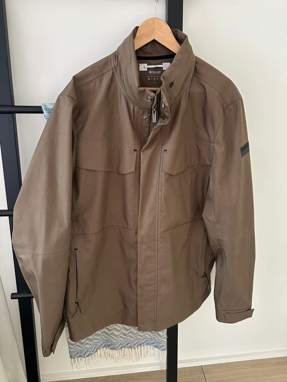 Boggi - bruine herenjas - maat XXL, Kleding | Heren, Ophalen of Verzenden, Zo goed als nieuw, Bruin