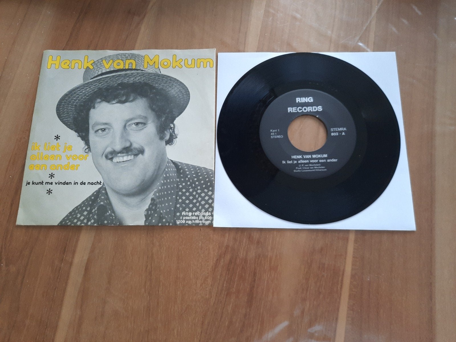 Henk van Mokum.Ik liet je alleen voor een ander-Je kunt me v, Ophalen of Verzenden