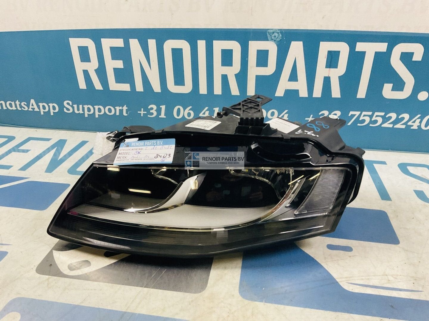 Koplamp Audi A4 8K0941029 8K Halogeen Links 2-D2-8483, Gebruikt, -, -, 6 maanden garantie