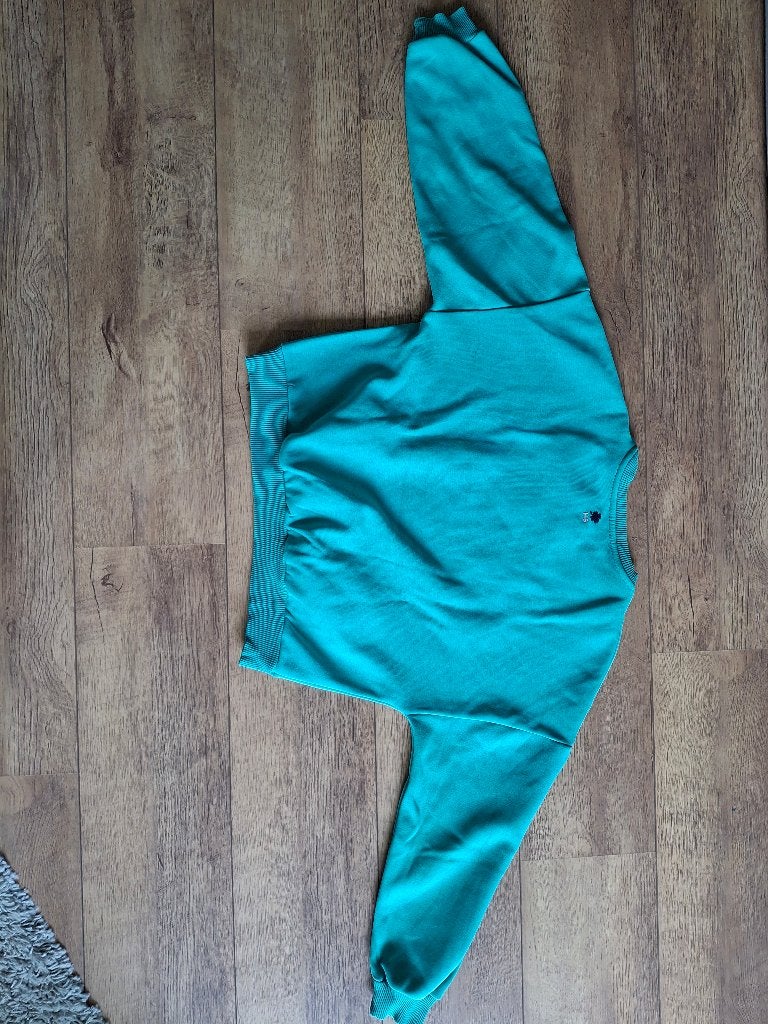 Groene trui HAMPTON BAYS maat 164, Kinderen en Baby's, Kinderkleding | Maat 164, Ophalen, Gebruikt
