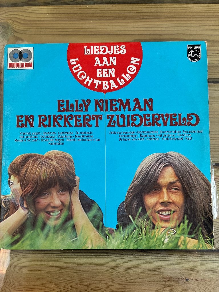 Elly Nieman En Rikkert Zuiderveld Luchtballon lp, Ophalen of Verzenden, Gebruikt, LP