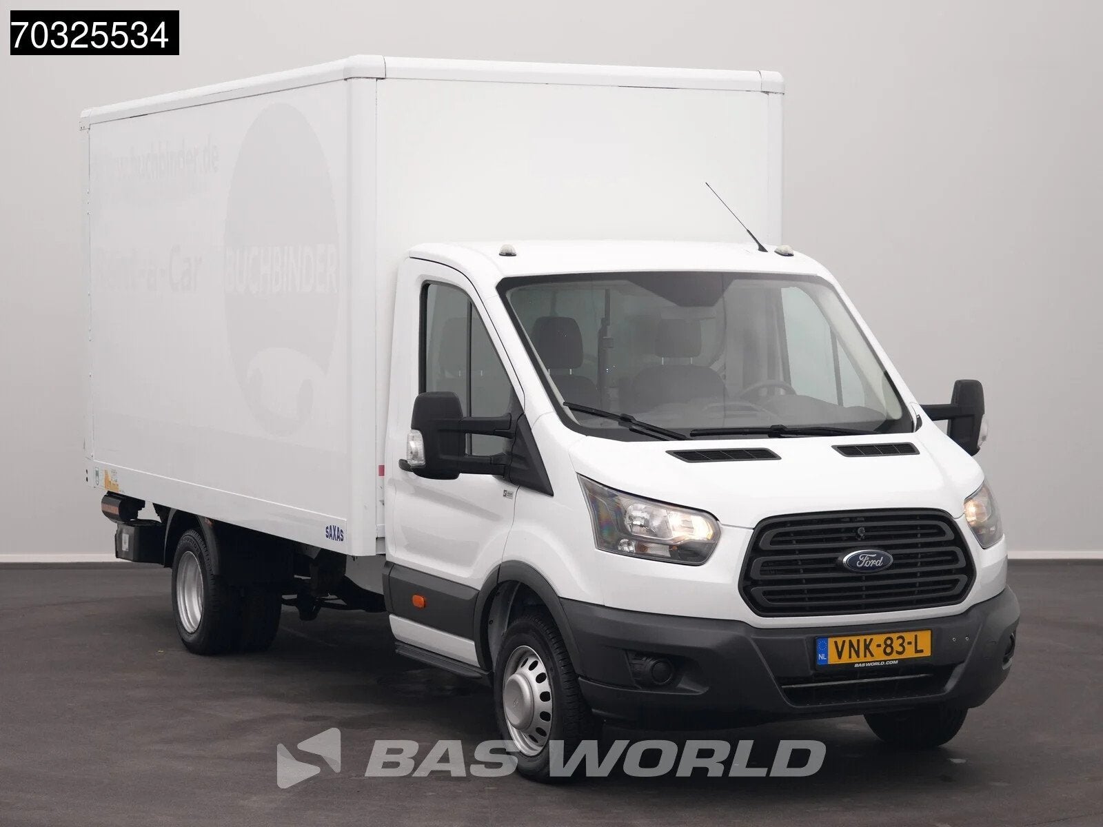 Ford Transit 130pk Laadklep Dubbellucht Bakwagen Airco Euro6, Auto's, Centrale vergrendeling, Stof, Euro 6, 4 cilinders