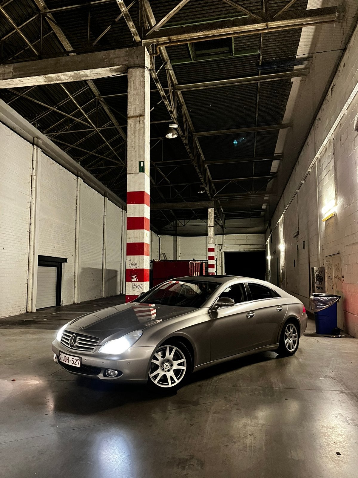 Mercedes CLS 350, Auto's, Automaat, Achterwielaandrijving, Zwart, Leder