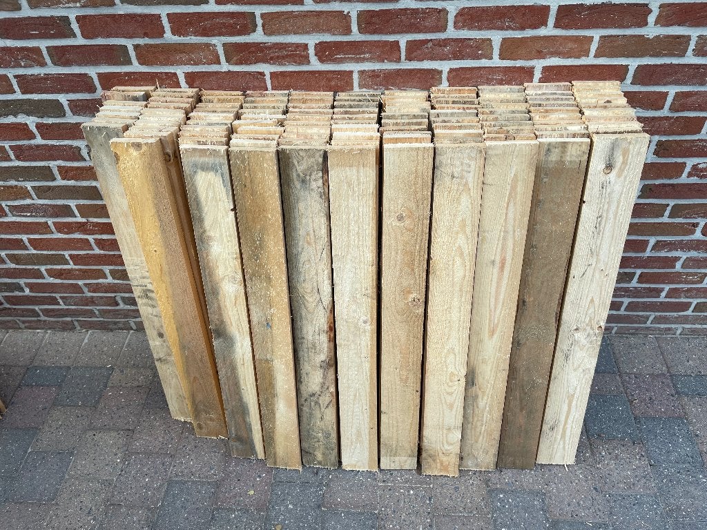 140 Planken 90 cm lang .9,5 breedt . 2,2 dik, Ophalen, Gebruikt, Minder dan 180 cm, Planken