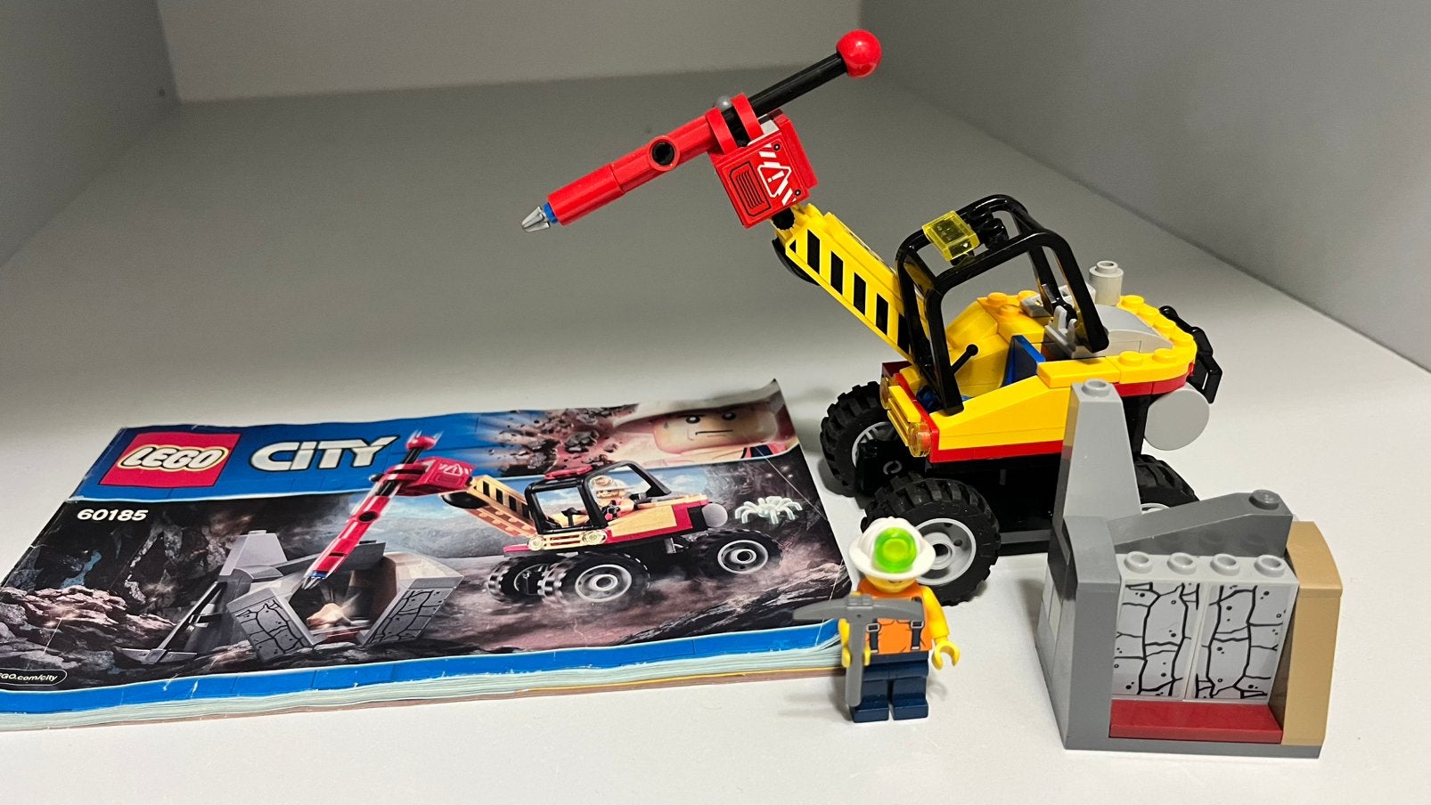 Lego city 60185 - Krachtige mijnbouwsplitter, City, Lego, Ophalen of Verzenden, Compleet