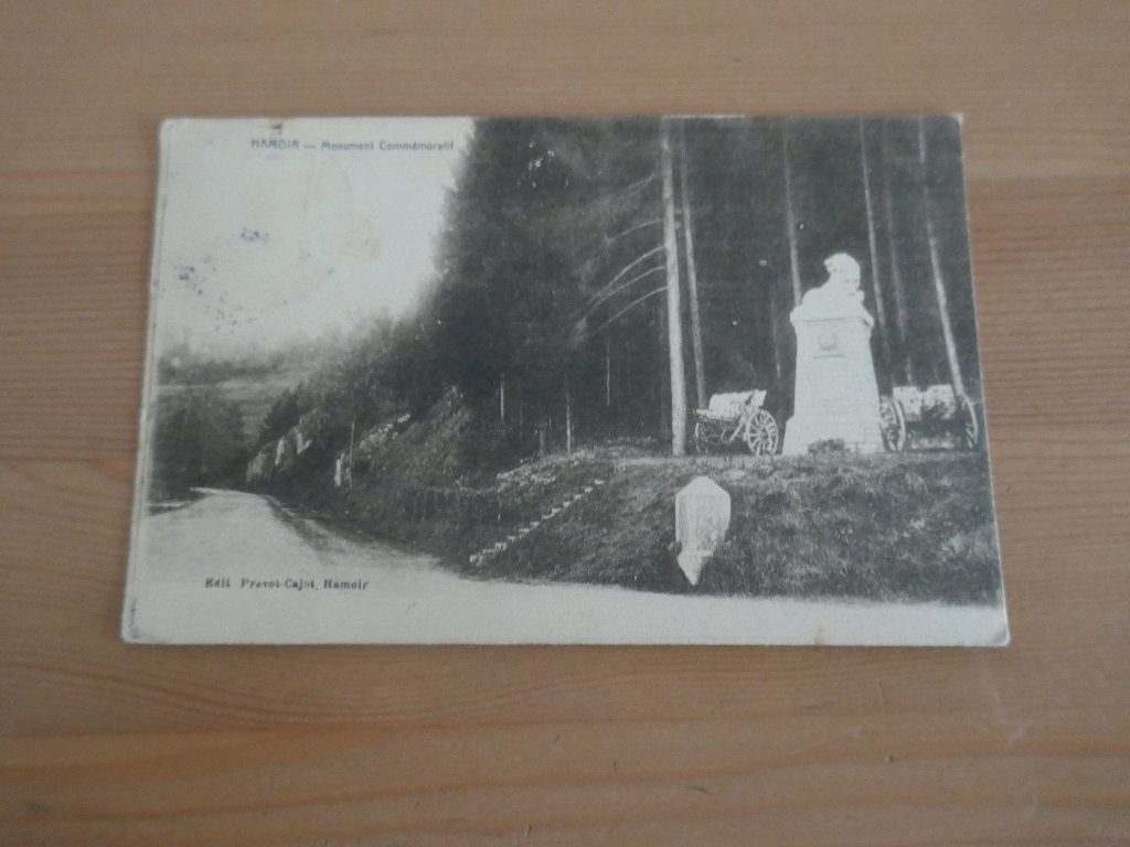 hamoir monument commémoratif, Verzenden, Gelopen, Luik