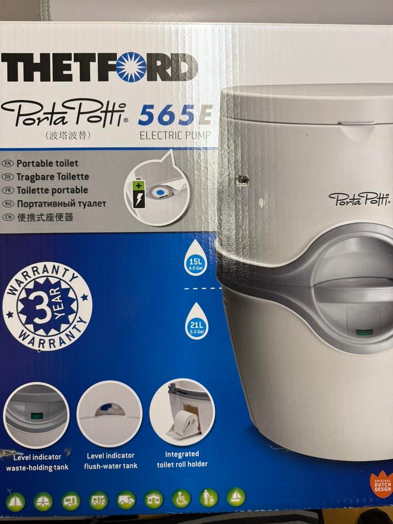 Thetford Port Potti 565 E, Enlèvement ou Envoi, Neuf