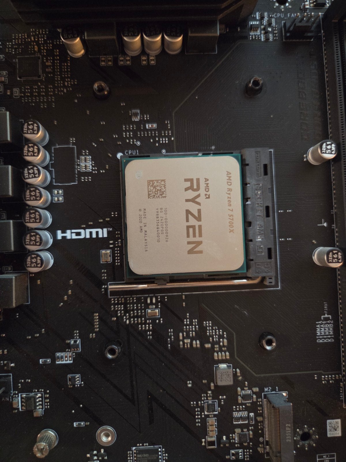 Carte mère MSI B550 Gaming Gen 3 + R7 5700x, Informatique & Logiciels, Enlèvement ou Envoi
