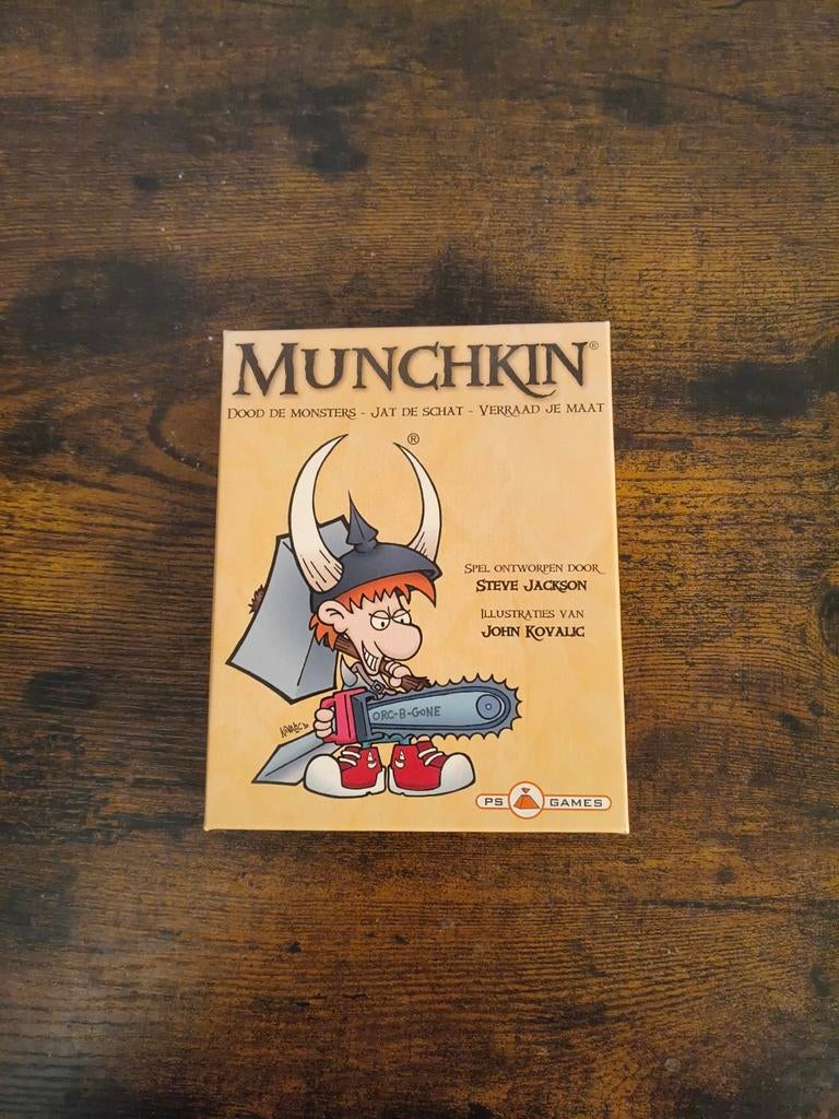 Munchkin Nederlands, Vijf spelers of meer, Ophalen of Verzenden, Zo goed als nieuw, PS Games