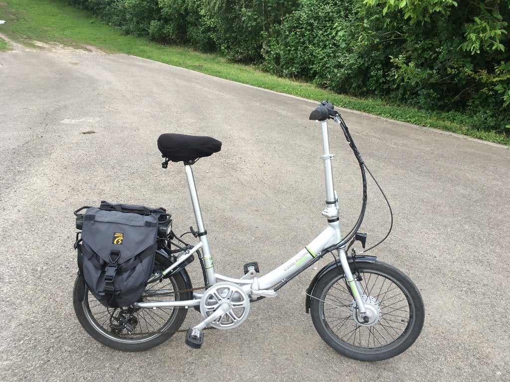 elektrische plooifiets 20 inch, Fietsen en Brommers, Fietsen | Vouwfietsen, Heren, Zo goed als nieuw, Ophalen, Overige merken