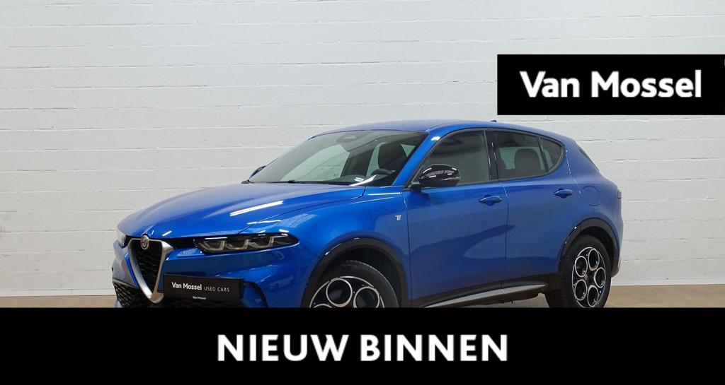Alfa Romeo Tonale 1.3 T280 PHEV Q4 Ti, Auto's, Automaat, Stof, Zwart, 4 cilinders