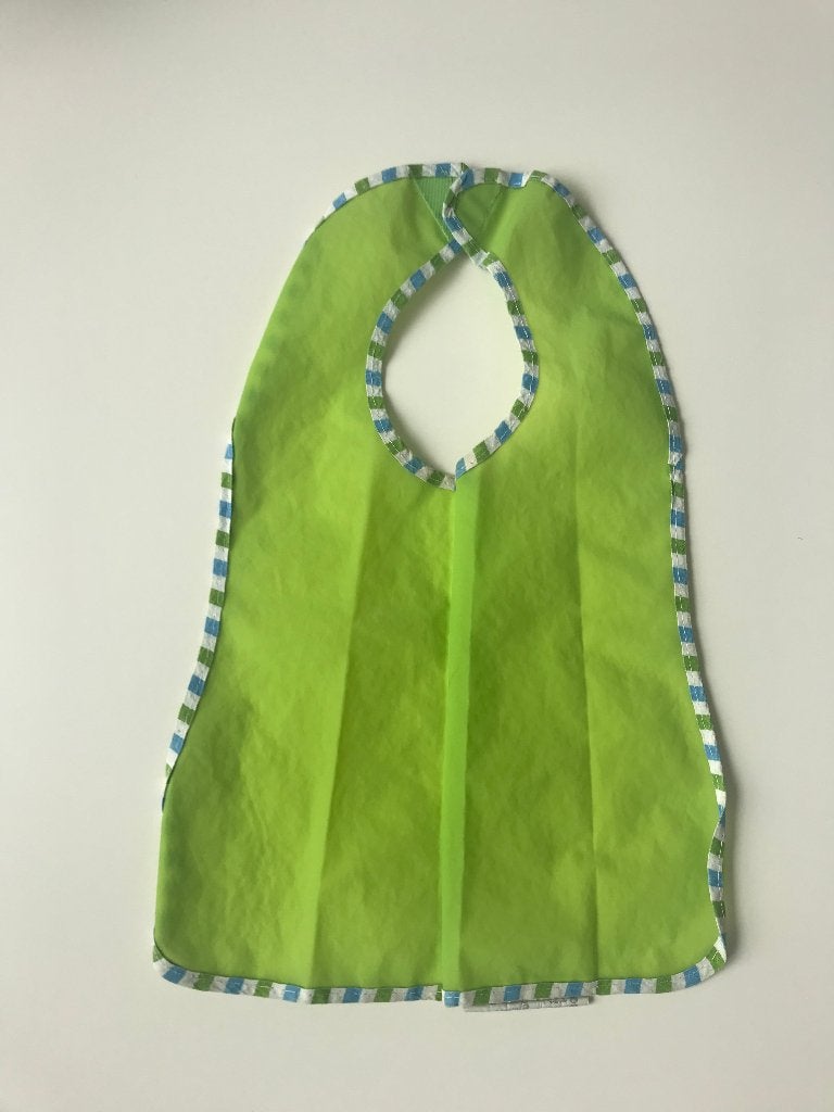 Groen plastic slabbetje, perfecte staat!, Ophalen of Verzenden, Zo goed als nieuw, Slab