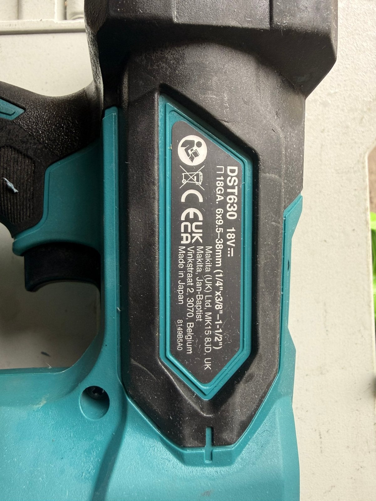 Makita nietmachine 2 keer gebrukt, Ophalen, Zo goed als nieuw