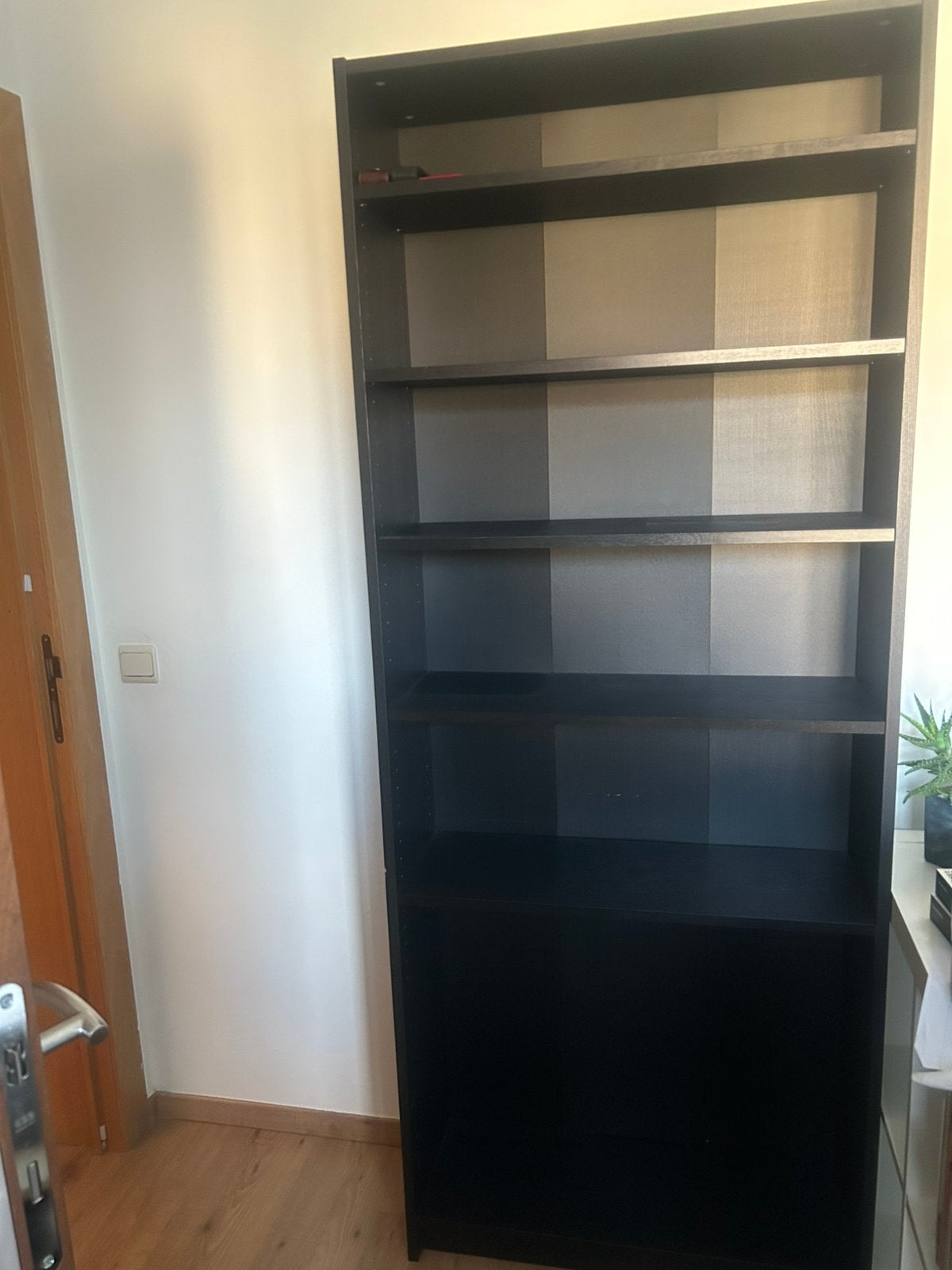 Zwarte open kast ikea, Huis en Inrichting, Ophalen, Zo goed als nieuw