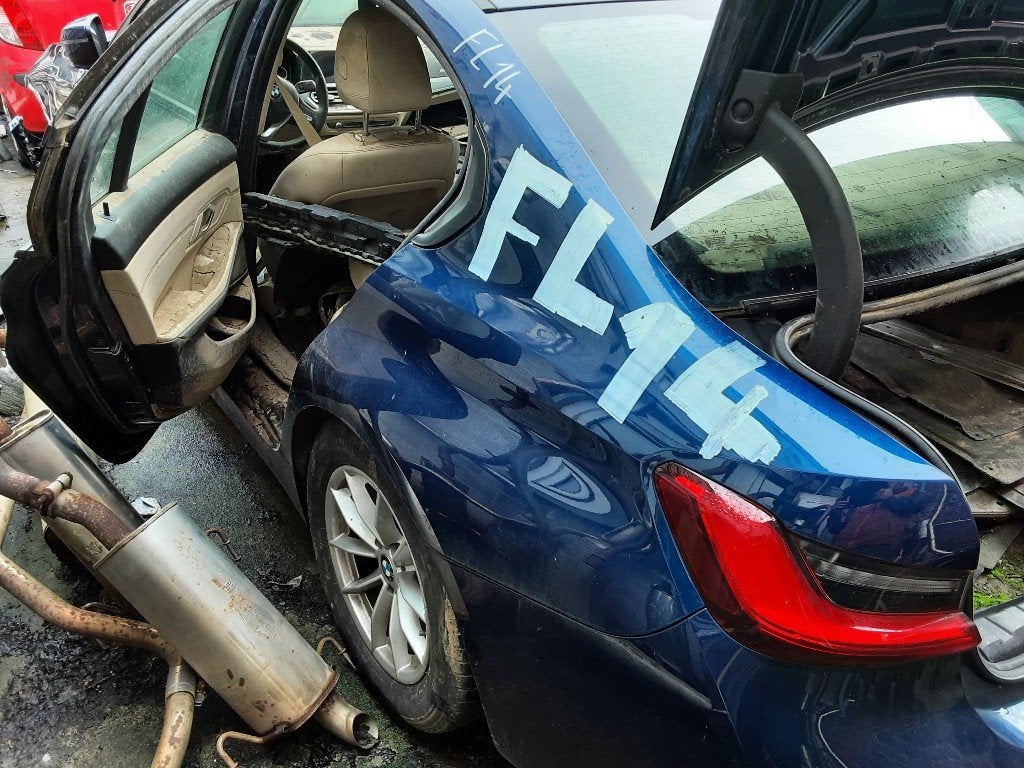 AILE ARRIÈRE GAUCHE BMW 3 serie (G20) (01-2018/03-2020), Arrière, Garde-boue, Mevr. I. Hauben, Utilisé