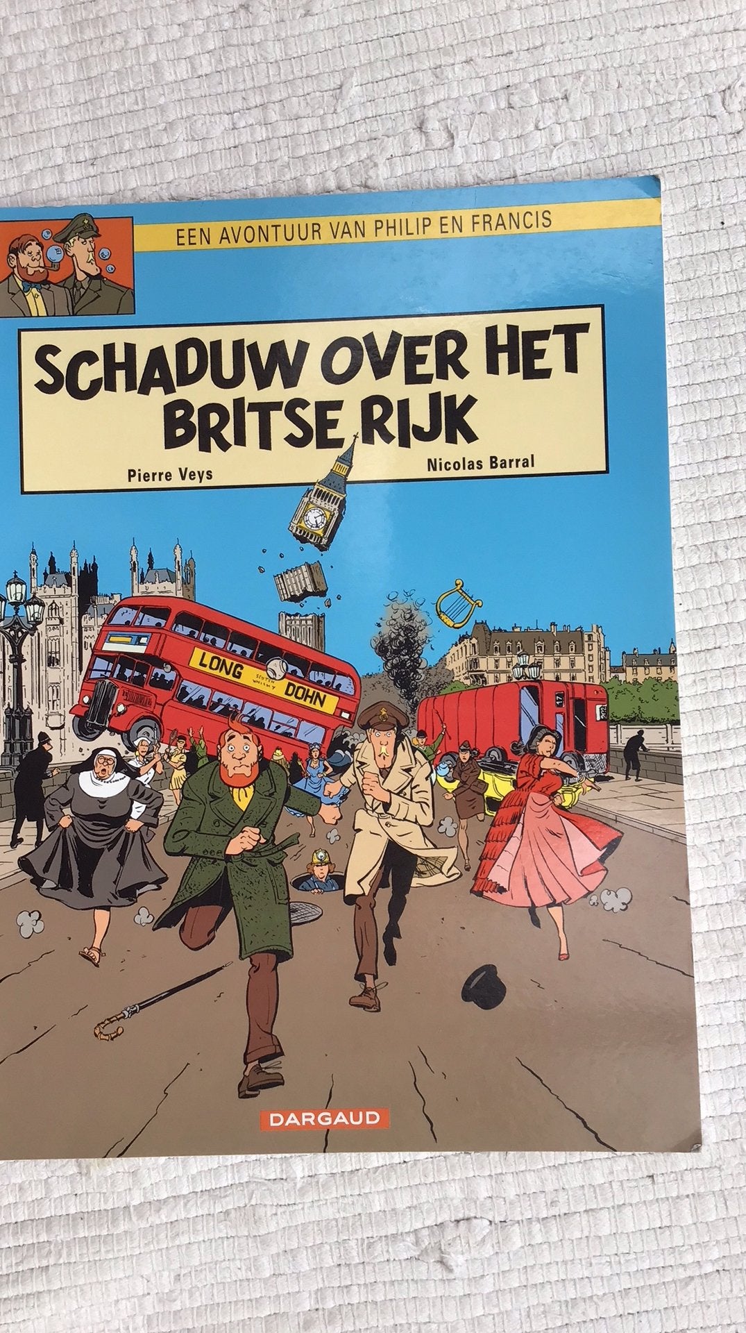 Schaduw over het Britse rijk. /Stripparodie -Blake& Mortimer, Enlèvement ou Envoi, Comme neuf