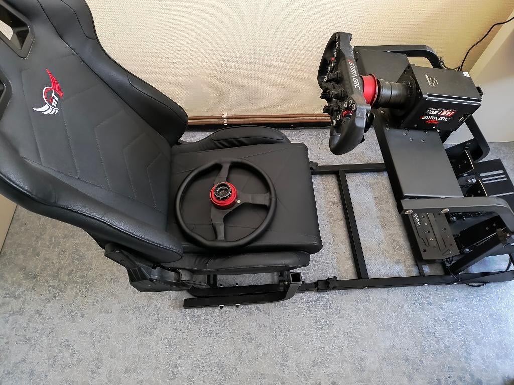 Sim racing setup, Enlèvement, Comme neuf, Moza Racing