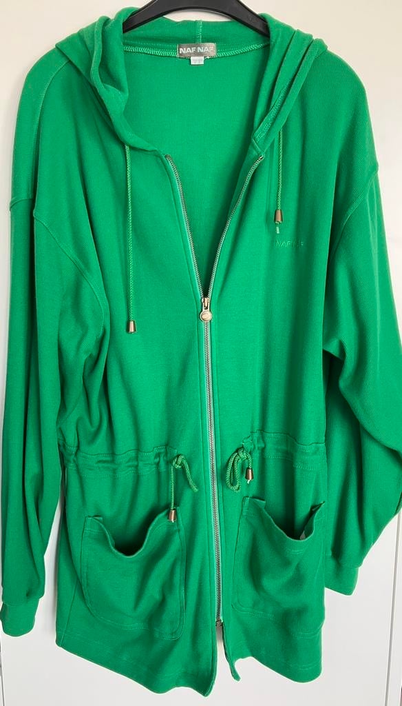 NafNaf trui, Kleding | Dames, Ophalen of Verzenden, Zo goed als nieuw, Groen