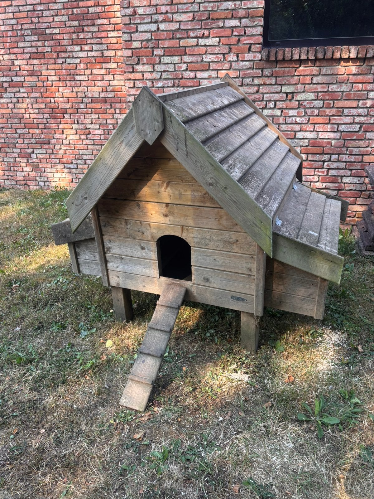 Kippenhok met Chickenguard P5, Dieren en Toebehoren, Pluimvee | Toebehoren, Ophalen, Zo goed als nieuw