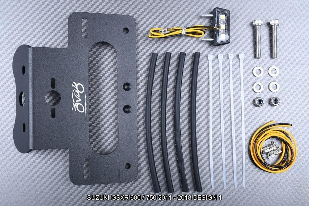 Support de plaque Court SUZUKI GSXR 600 / 750 2011 - 2018, Enlèvement ou Envoi, Neuf
