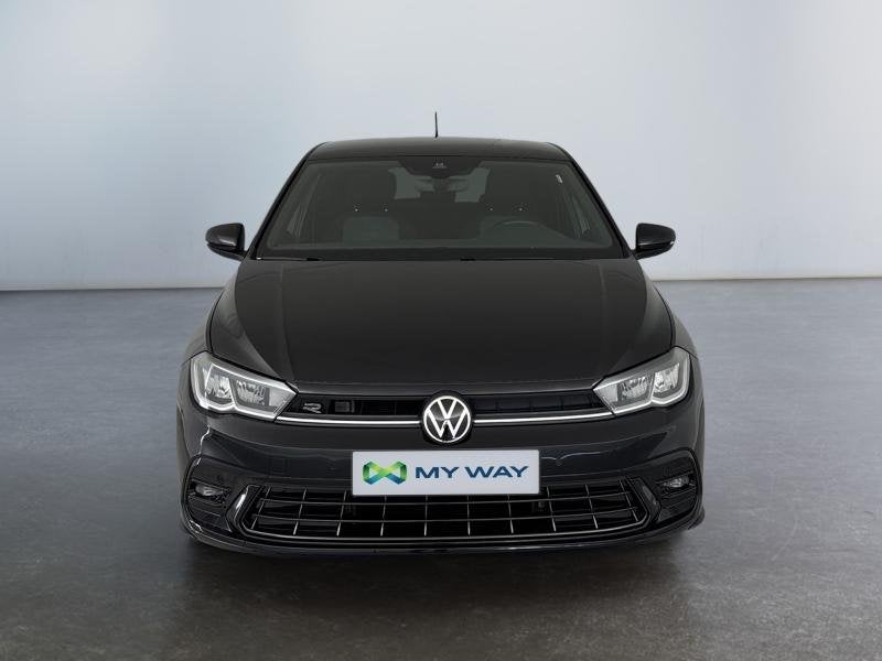 Volkswagen Polo R-Line*GPS*Carplay*Caméra*Capteurs Av/Ar*Cl, Electronic Stability Program (ESP), 95 pk, Zwart, Bedrijf
