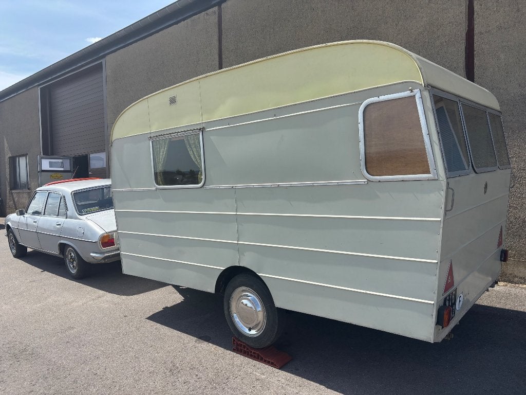 Rétro Caravane Digue Alpine, Caravanes & Camping, Jusqu'à 4, Jusqu'à 4 m, Particulier, Jusqu'à 500 kg