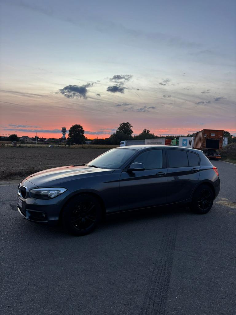 BMW 116i, Auto's, BMW, Zwart, Elektrische ramen, 5 deurs, Particulier