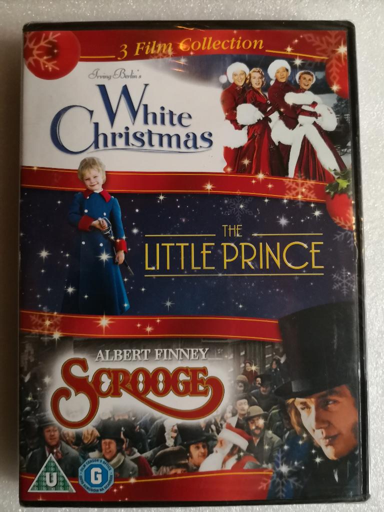 3-delige filmbox - scrooge, white christmas, little prince, Ophalen of Verzenden