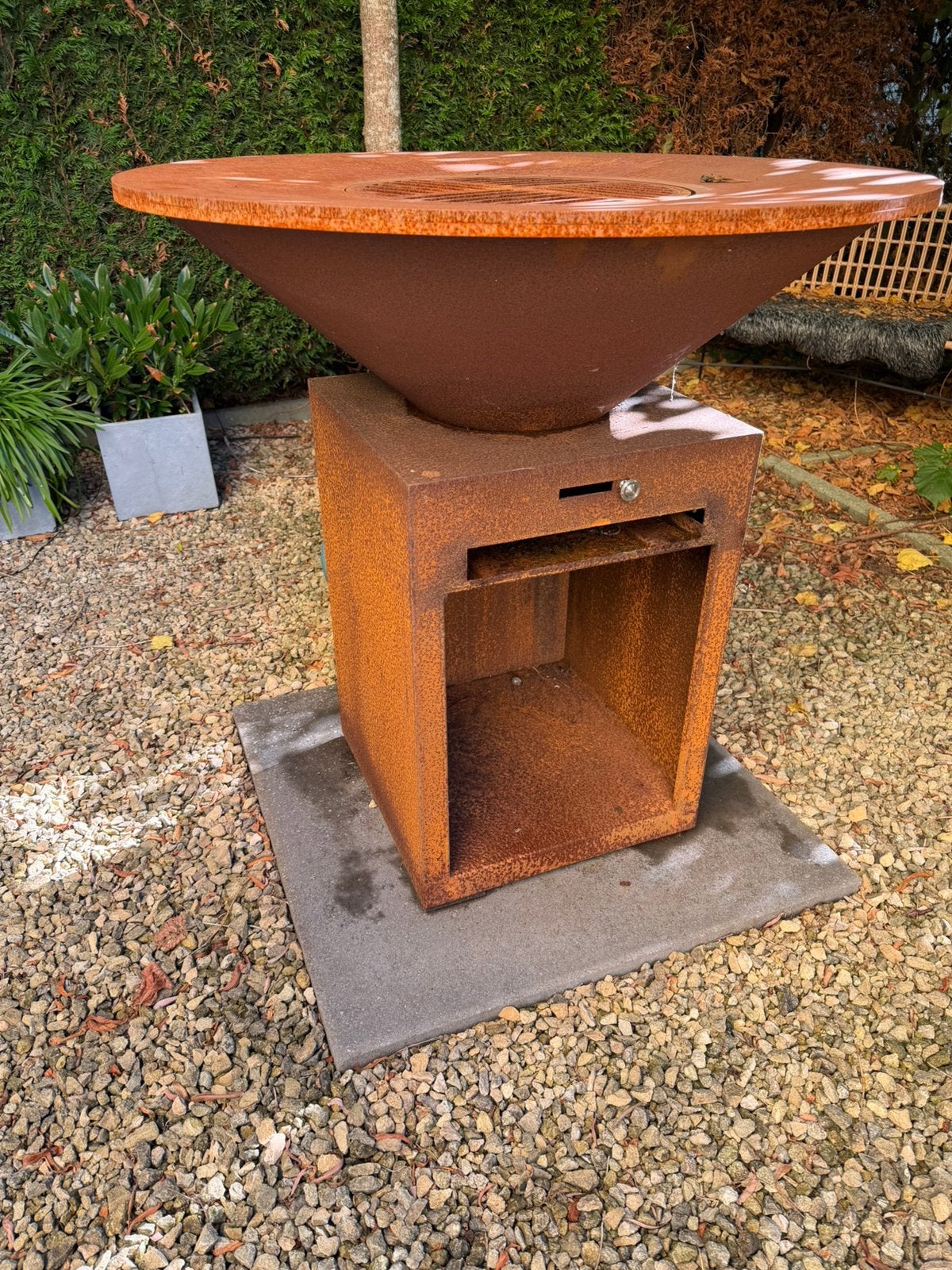 Barbecue,vuurschaal, Tuin en Terras, Ophalen, Gebruikt