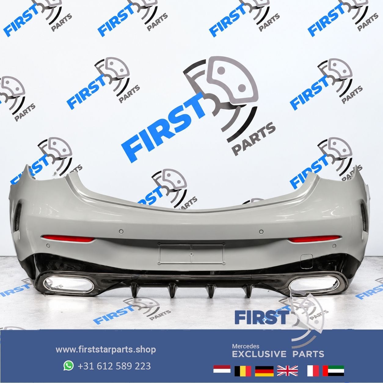 CLE C236 BUMPER A236 W236 CLE53 AMG ACHTERBUMPER CLE KLASSE, Arrière, Utilisé, -, -