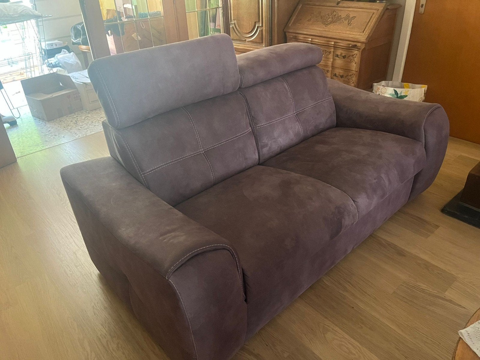 3 + 2 bank met relaxmotor, Ophalen