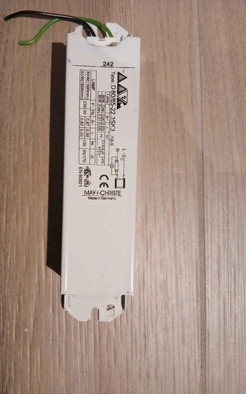 Ballast mayi christy type D80/85-22.3SK3, Hobby en Vrije tijd, Elektronica-componenten, Ophalen of Verzenden, Zo goed als nieuw