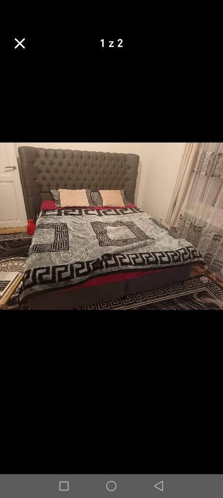Bed zonder matras, Ophalen, Gebruikt, Bed zonder matras enkel ophalen in gent, Tweepersoons